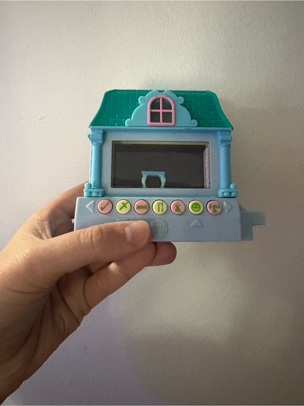 Y2K Pixel chix blue mansion house
